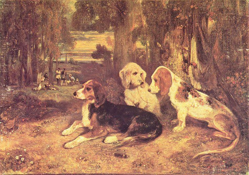 Jagdhunde, Alexandre-Gabriel Decamps